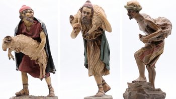 Hirten mit Schafen Hirten mit Schafen