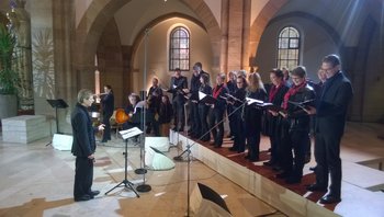 Probe vor dem ARD-Fernsehgottesdienst Allerheiligen 2015 Probe vor dem ARD-Fernsehgottesdienst Allerheiligen 2015