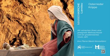 Bauzaun Freunde - Weihnachtskrippe