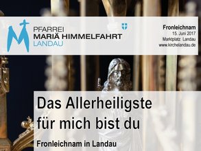 Fronleichnam in Landau